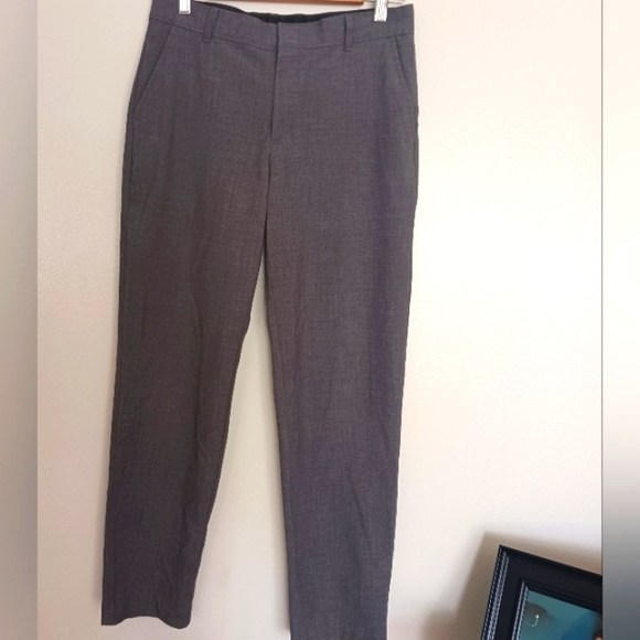 Van Heusen • Boy's Husky Classic Gray Trouser Dress Suit Pants - Picture 3 of 16